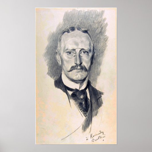 Poster Boldini - Portrait D'Edward G. Kennedy (Devant)