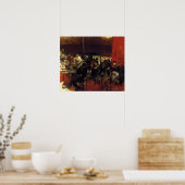 Poster Boldini - The Red Cafe 1887 (Cuisine)