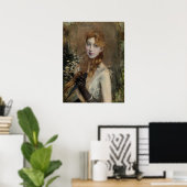 Poster Boldini - Tresse blonde 1885 (Bureau à domicile)