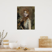 Poster Boldini - Tresse blonde 1885 (Cuisine)
