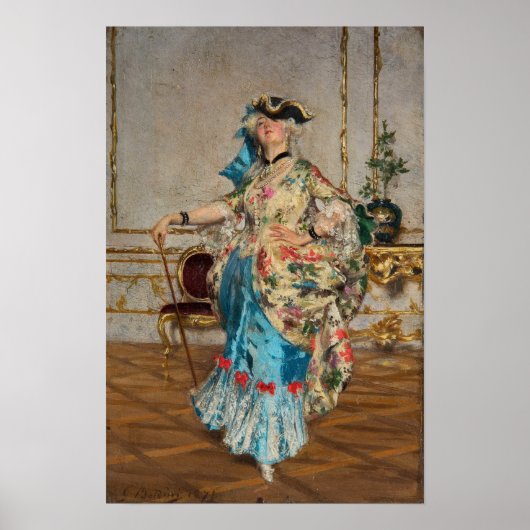 Poster Boldini - Une Dame Élégante (Devant)