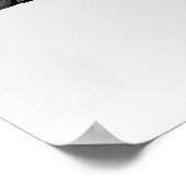 Poster Bolide Hypercar - Futuristic Black and Blue car (Coin)