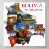 Poster Bolivia en imagenes (Devant)