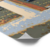 Poster Bollards Geelong Oceanfront (Coin)