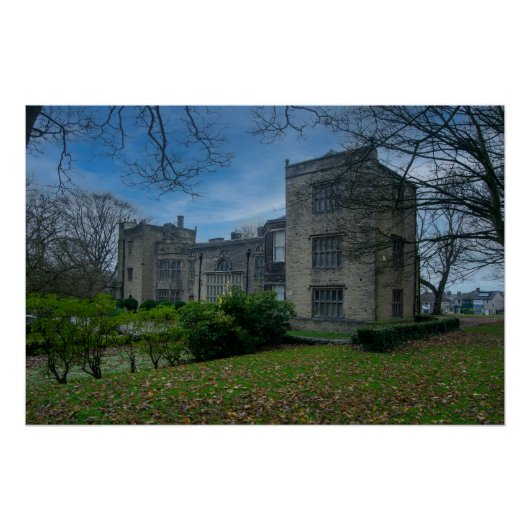 Poster Bolling Hall, Bradford (Devant)