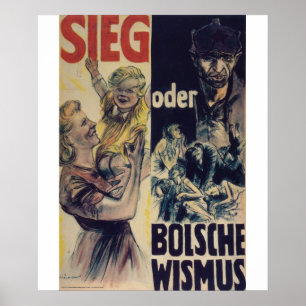 Poster Bolshevism Propaganda