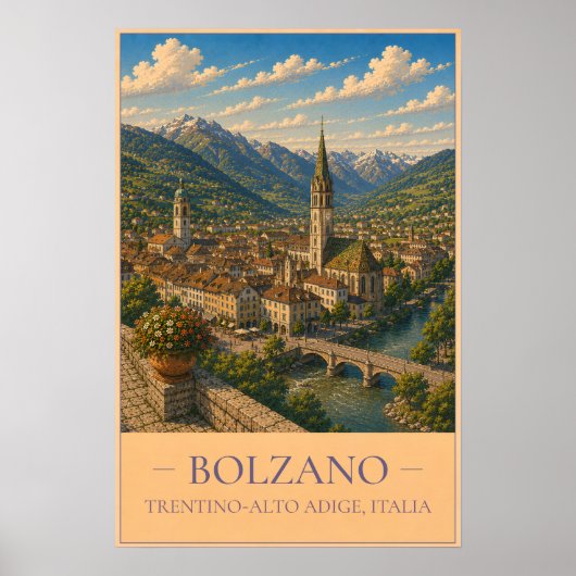 Poster Bolzano (Devant)