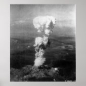 Poster Bombardement atomique d'Hiroshima (Devant)