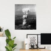 Poster Bombardement atomique d'Hiroshima (Bureau à domicile)