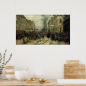 Poster Bombardement de Paris en 1871 (Cuisine)