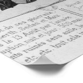 Poster Bombardement et siège de Strasbourg (Coin)