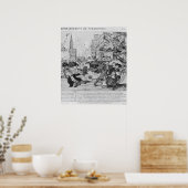 Poster Bombardement et siège de Strasbourg (Cuisine)