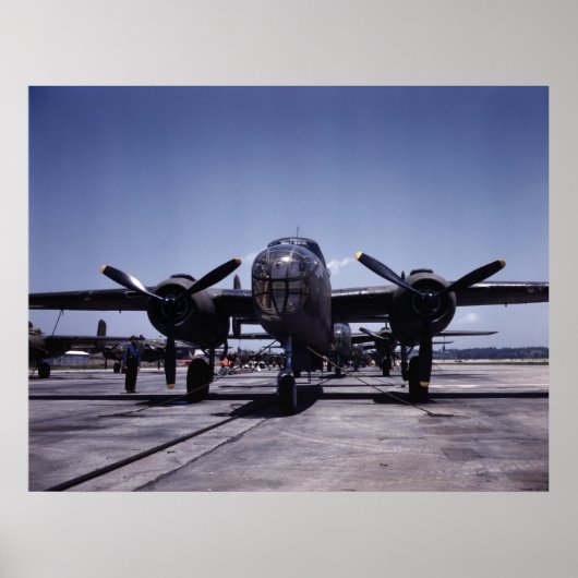 Poster Bombardiers B-25 (Devant)