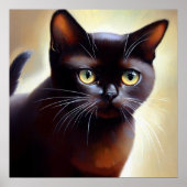 Poster Bombay Cat (Devant)