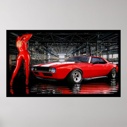 Poster bombe à cerise (Devant)