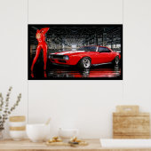 Poster bombe à cerise (Cuisine)