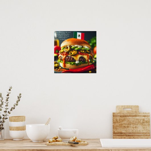 Poster Bombe à épices Sonora (Cuisine)