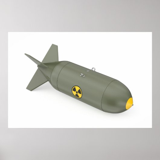 Poster Bombe atomique (Devant)