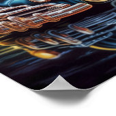 Poster Bombe Chevy Chevrolet Fleetline 1947 (Coin)