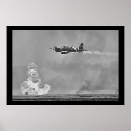 Poster Bombe de torpille japonaise B5N Kate (Devant)