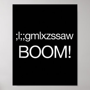 Poster Bombe nucléaire US Commandement stratégique Drôle 