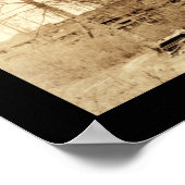 Poster Bombe Shelters WWI Photo 1918 (Coin)