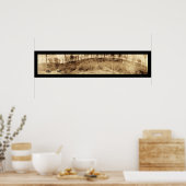 Poster Bombe Shelters WWI Photo 1918 (Cuisine)