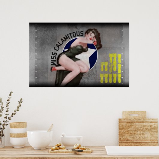 Poster Bomber Art (Cuisine)