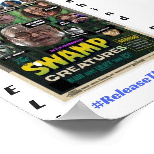 Poster BOMBSHELL-Marais Créatures Bientôt Derrière Les Ba (Coin)