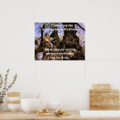 Poster - Bomen van Wisdom met Citaat Ent (Keuken)