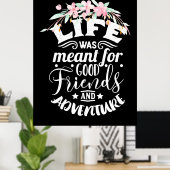 Poster Bon Amis Et Aventure (Bureau à domicile)