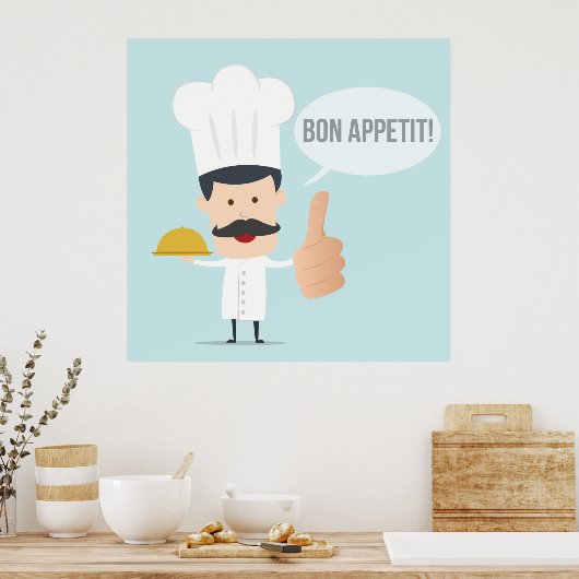 Poster Bon Appetit (Cuisine)