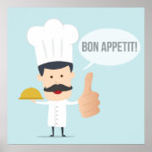 Poster Bon Appetit (Devant)
