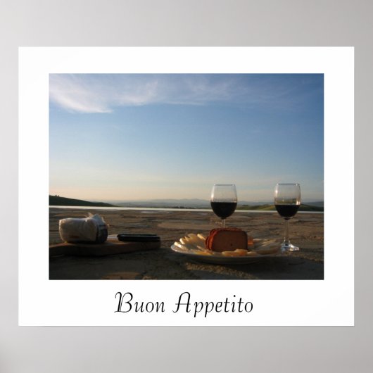 Poster Bon appétit (Devant)