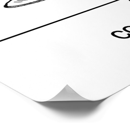 Poster Bon document fiscal conceptuel (Coin)