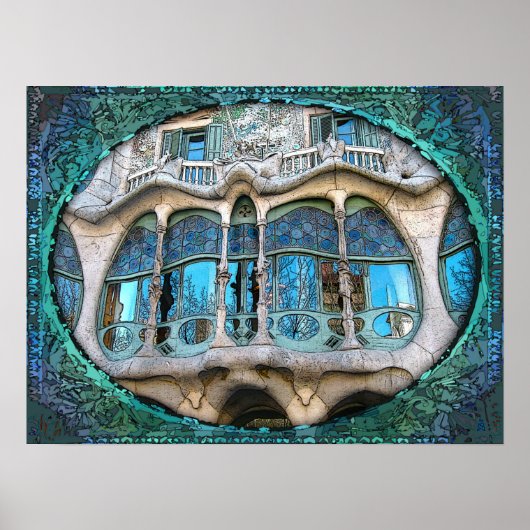 Poster Bon Gaudi ! (Impression d'objets d'art) (Devant)