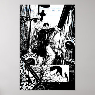 Poster Bon Homme Dans Une Tempête - Le Royaume Sombre