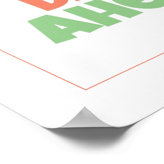 Poster Bon Jours (Coin)