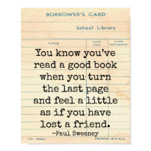 Bon livre Perdu un ami Paul Sweeney Citation Art