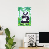 Poster Bon Panda 16x23 (Bureau à domicile)