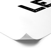 Poster Bon, Roulons Le Pun De Bowling Drôle (Coin)