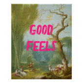 Poster Bon Sens Été Extérieur Bright Pop Art Peinture (Devant)