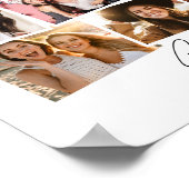 Poster Bon temps grands souvenirs amusant collage photo (Coin)