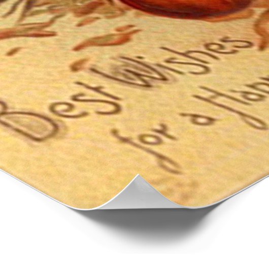 POSTER BON THANKSGIVING ! (Coin)