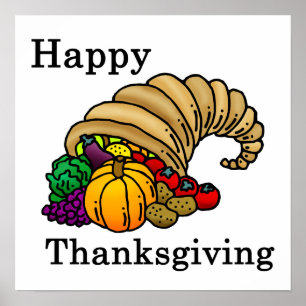 Poster Bon thanksgiving
