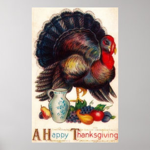 Poster Bon thanksgiving