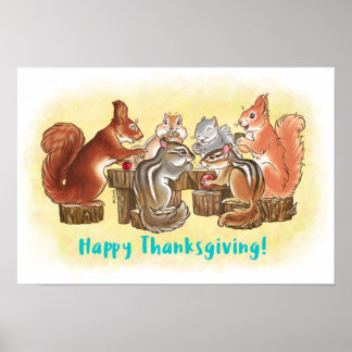 POSTER BON THANKSGIVING !