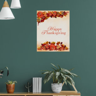 Poster Bon thanksgiving 2024