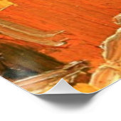 Poster Bon thanksgiving, Couleurs Automnes, (Coin)