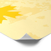 Poster Bon thanksgiving drôle (Coin)